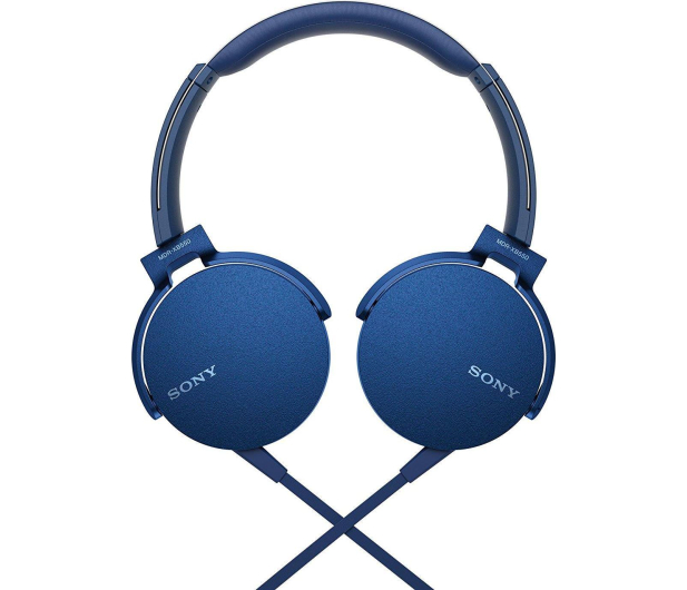 SONY XB550APL Niebieskie - 507495 - zdjęcie 2